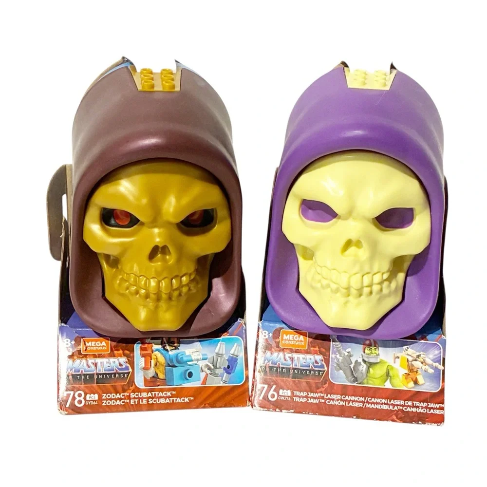 2020‎ Mega Construx Masters Universe #76-#78 HE-MAN & TRAP JAW-NIP NEW